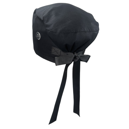 Solid Euro Scrub Cap - 100% Cotton