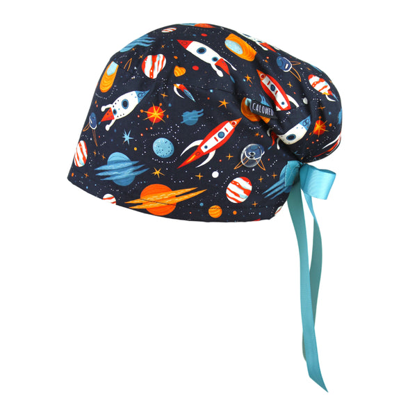 Cosmic Launch Euro Scrub Cap