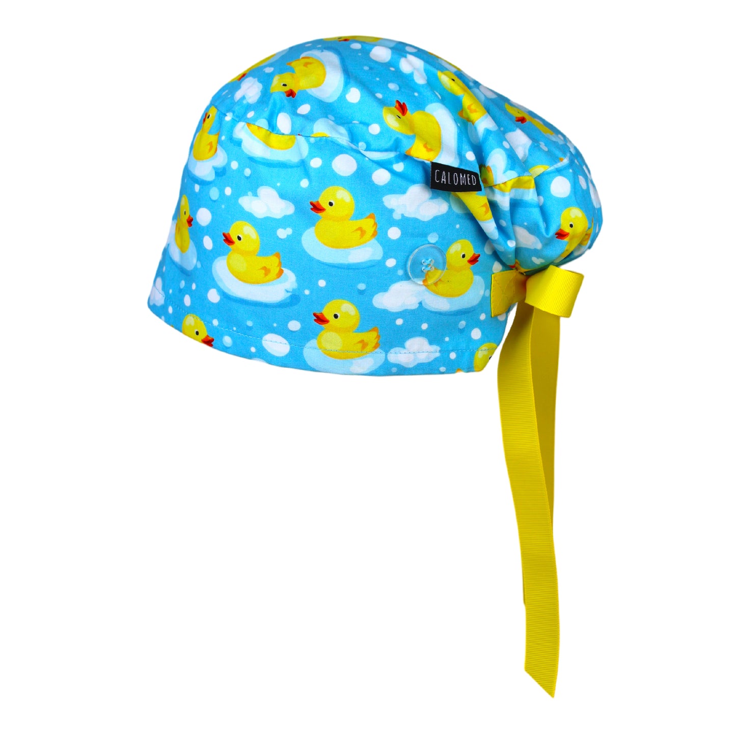 Bubble Bath Duckies Euro Scrub Cap