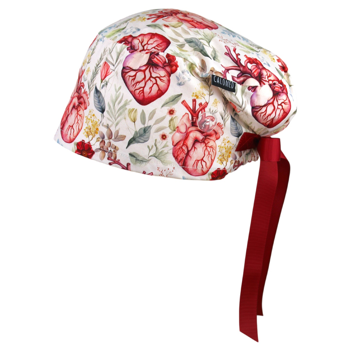 Timeless Human Hearts Euro Scrub Cap