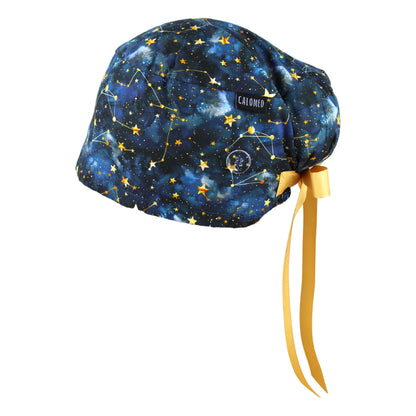 Celestial Constellations Euro Scrub Cap