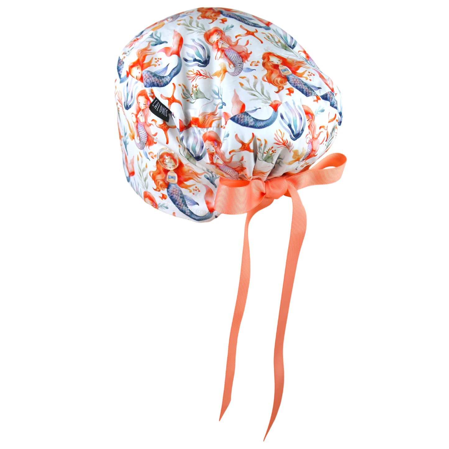 Mermaid Cove Euro Scrub Cap