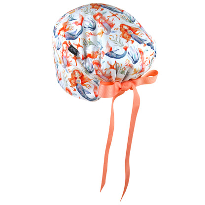 Mermaid Cove Euro Scrub Cap