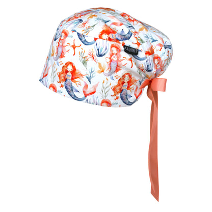 Mermaid Cove Euro Scrub Cap