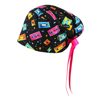 Retro Soundtrack Euro Scrub Cap
