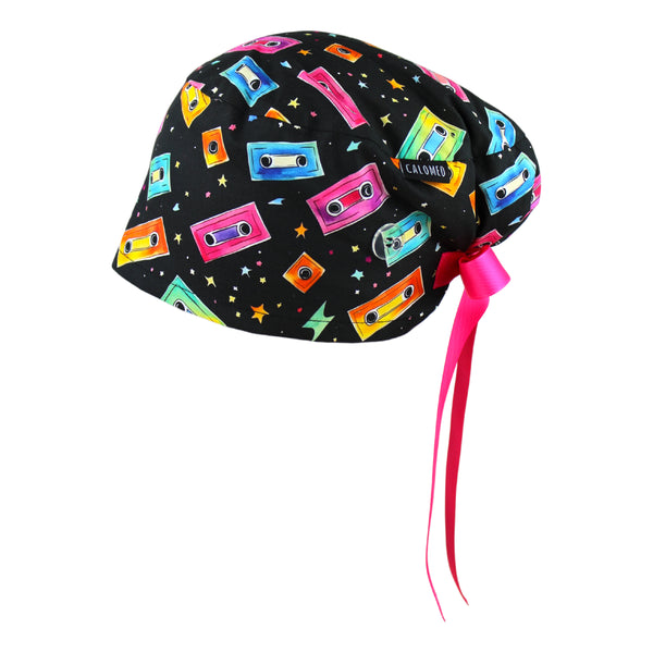 Retro Soundtrack Euro Scrub Cap