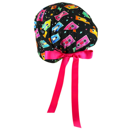 Retro Soundtrack Euro Scrub Cap