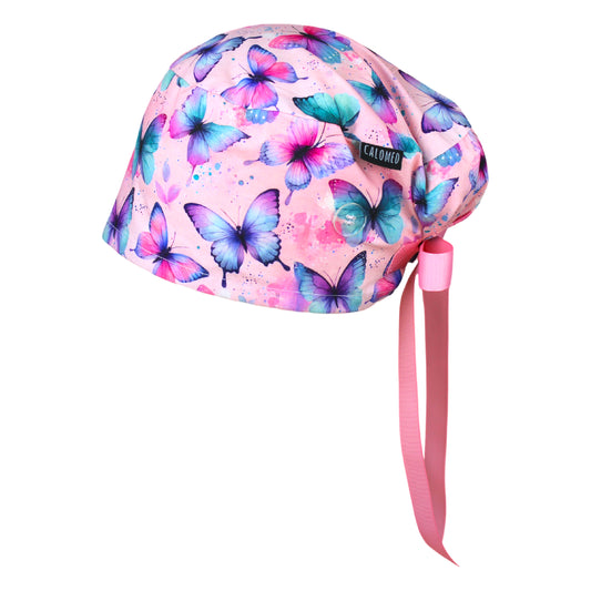 Fairy Butterflies Euro Scrub Cap