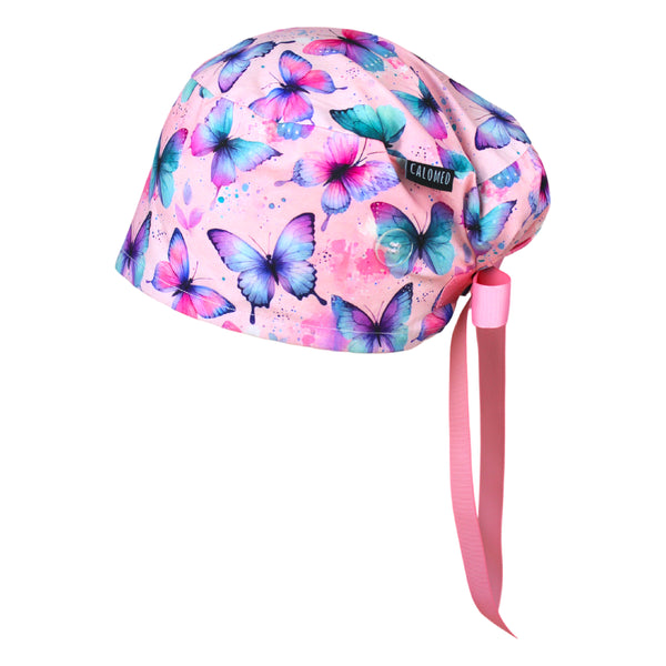 Fairy Butterflies Euro Scrub Cap