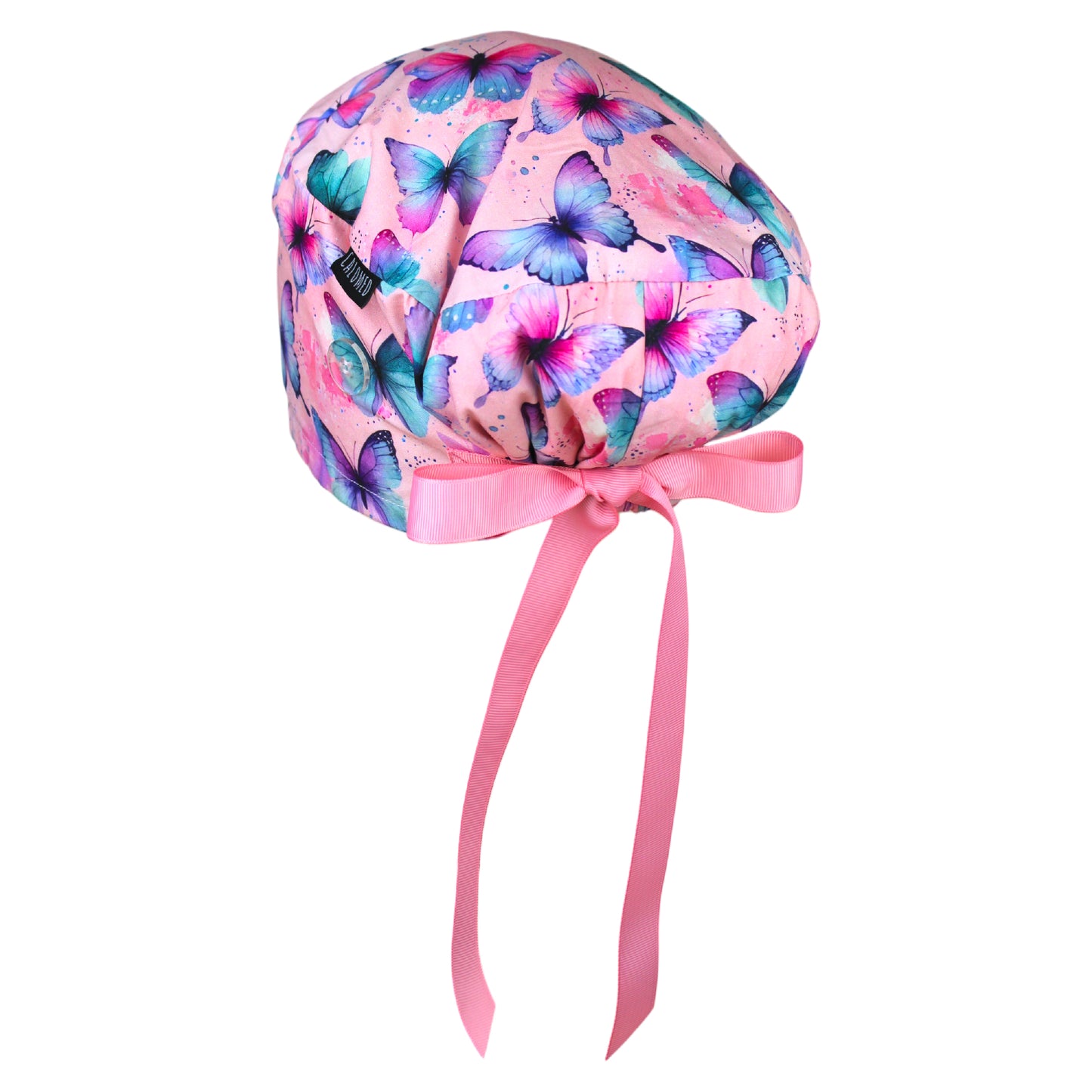 Fairy Butterflies Euro Scrub Cap