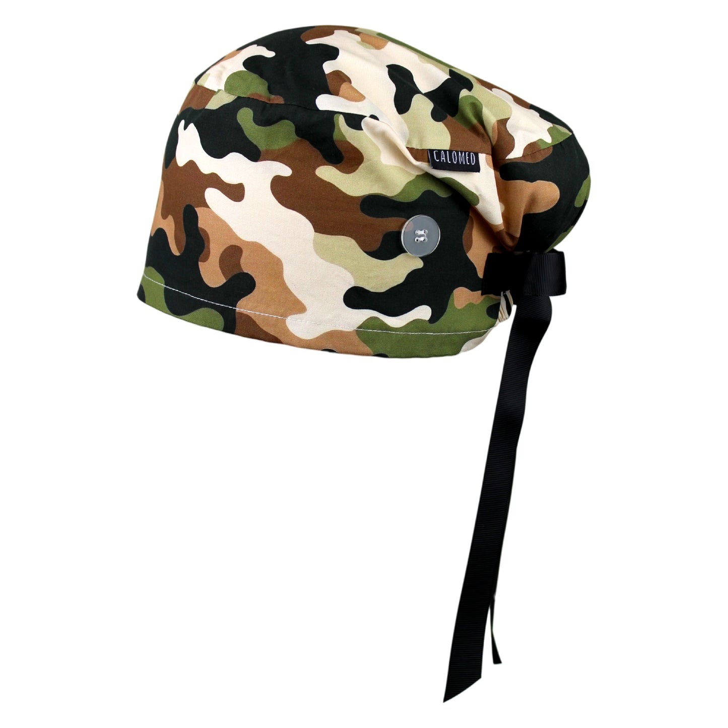 Army Camo Euro Scrub Cap