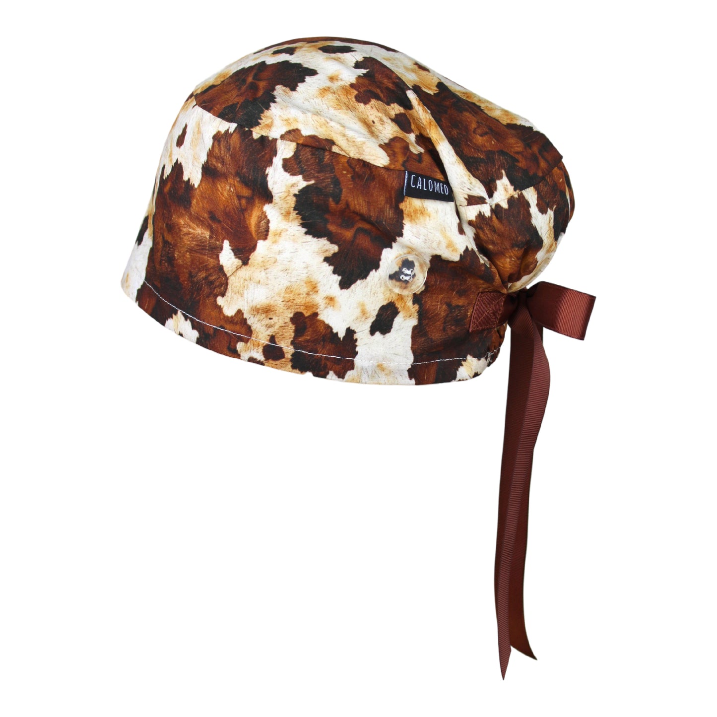 Warm Rustic Hide Euro Scrub Cap