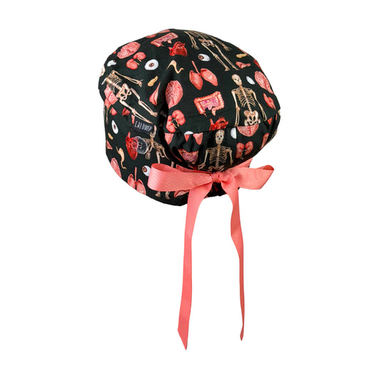 Anatomical Bits and Bones Euro Scrub Cap