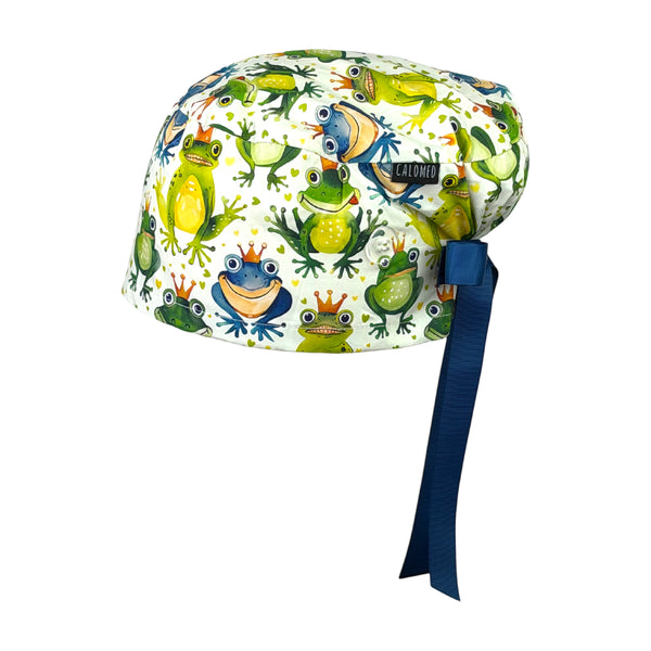Majesting Frogs Pond Party Euro Scrub Cap