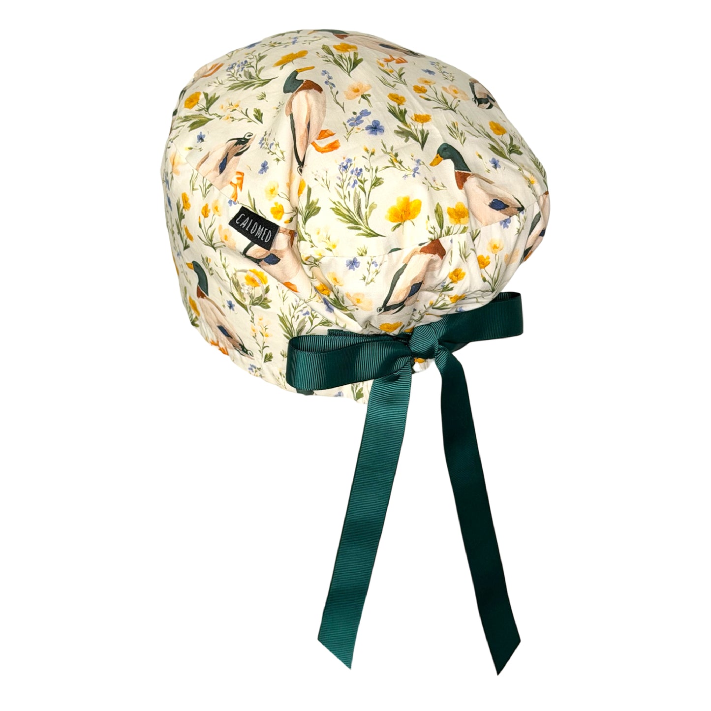Duckling Meadow Euro Scrub Cap