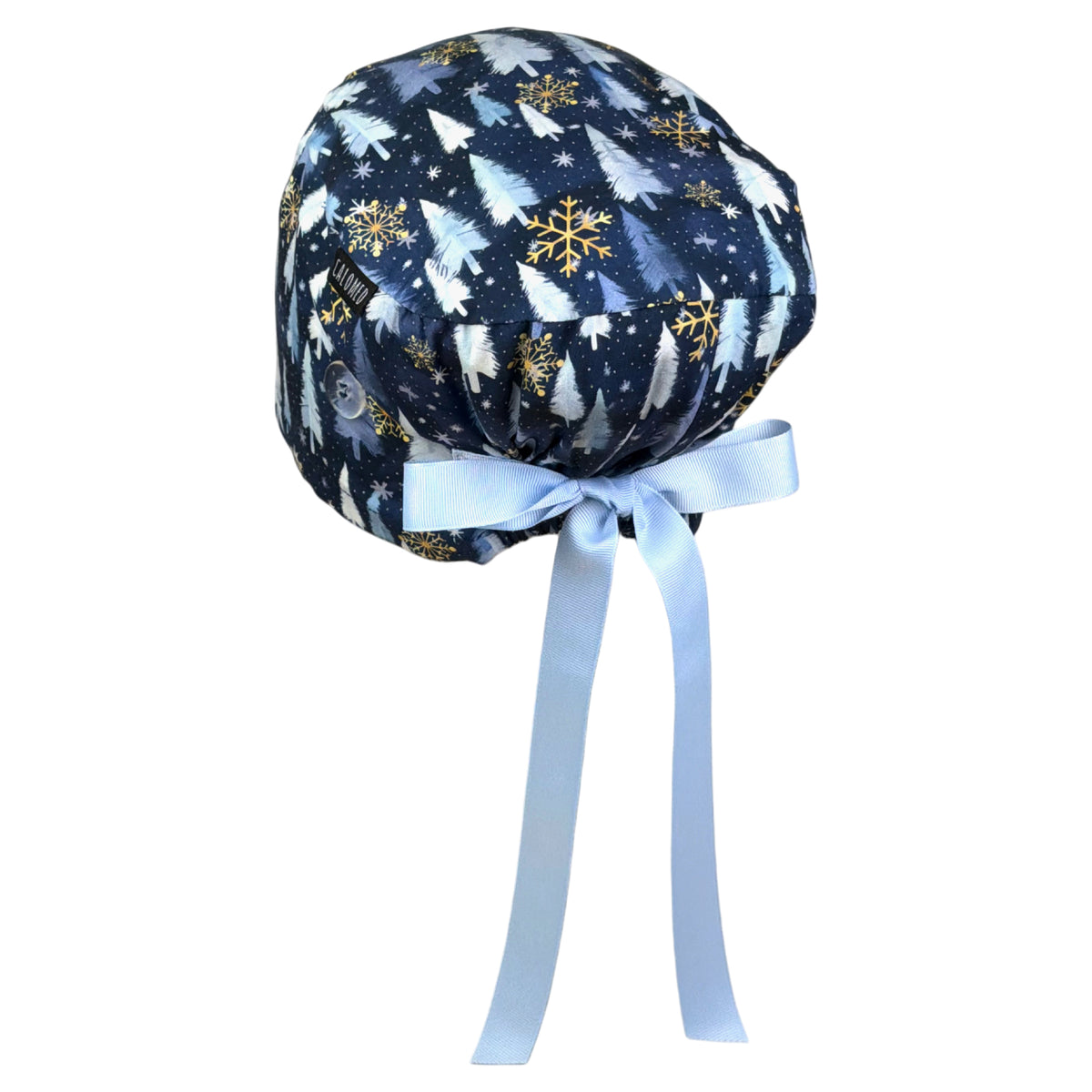 Winter Wonderland Euro Scrub Cap