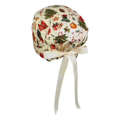 Christmas Keepsakes Euro Scrub Cap