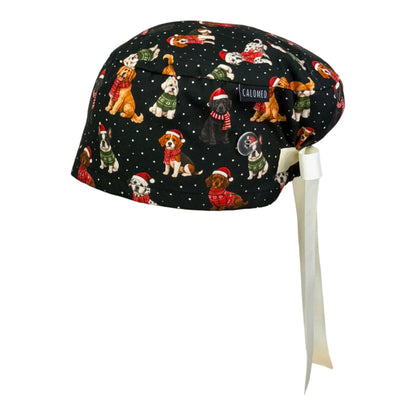 Santa Paws Euro Scrub Cap
