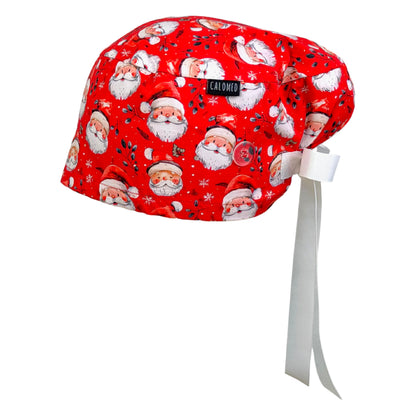 Jolly Santa Euro Scrub Cap
