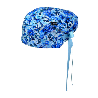 Royal Bloom Euro Scrub Cap