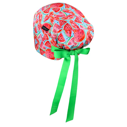 Watermelon Euro Scrub Cap - 100% Cotton