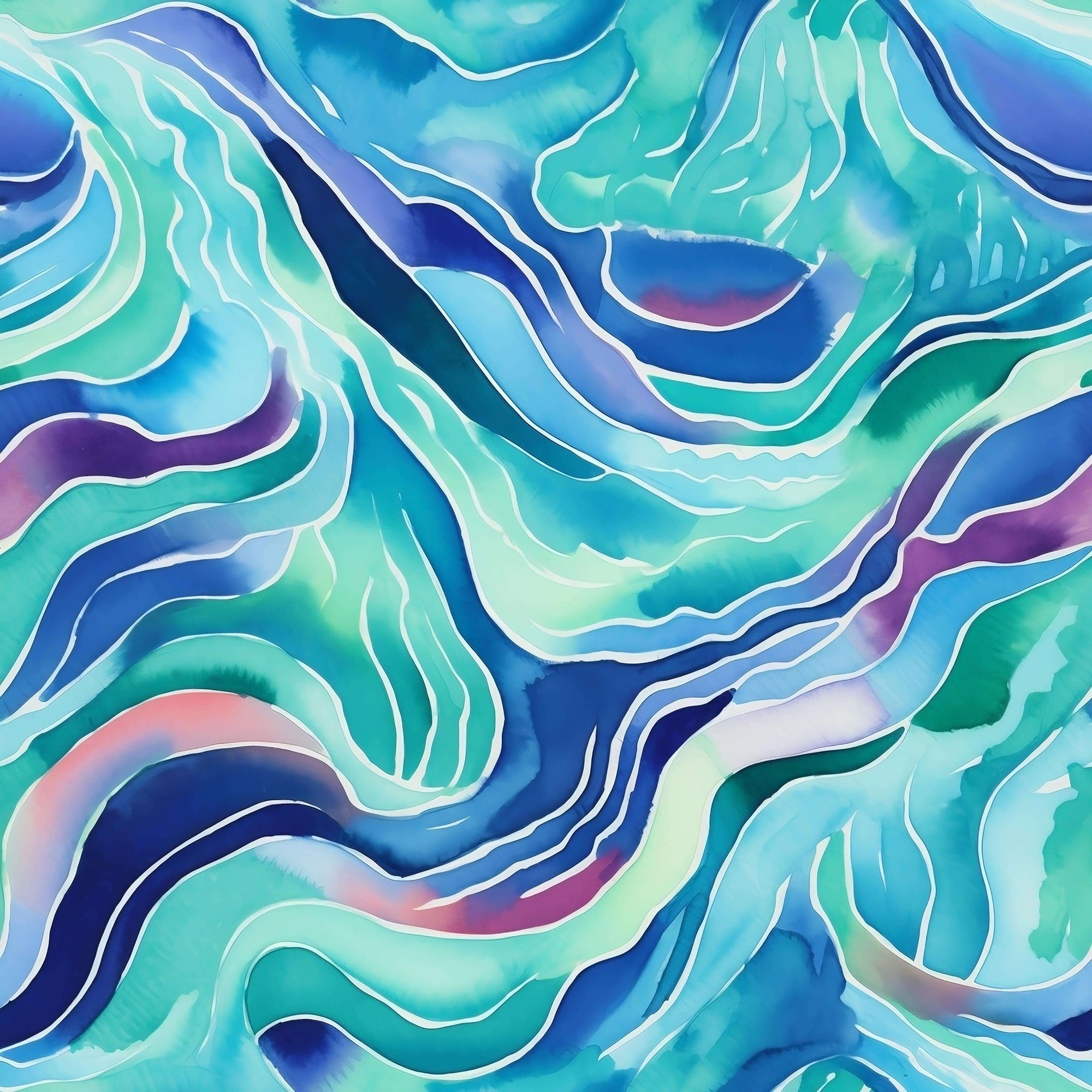 blue current calomed print